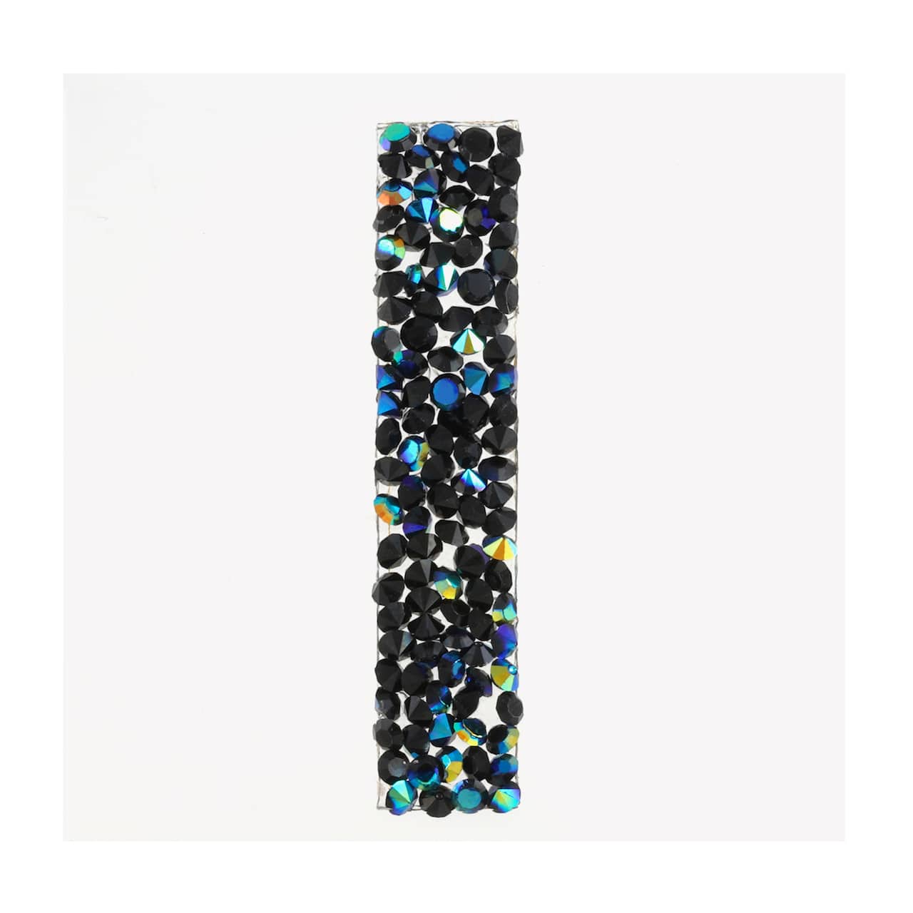 12 Pack: Black AB Letter Bling Sticker by Recollections®